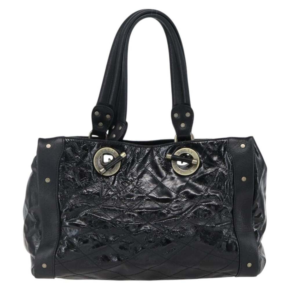 Bally Leather Handbag Black